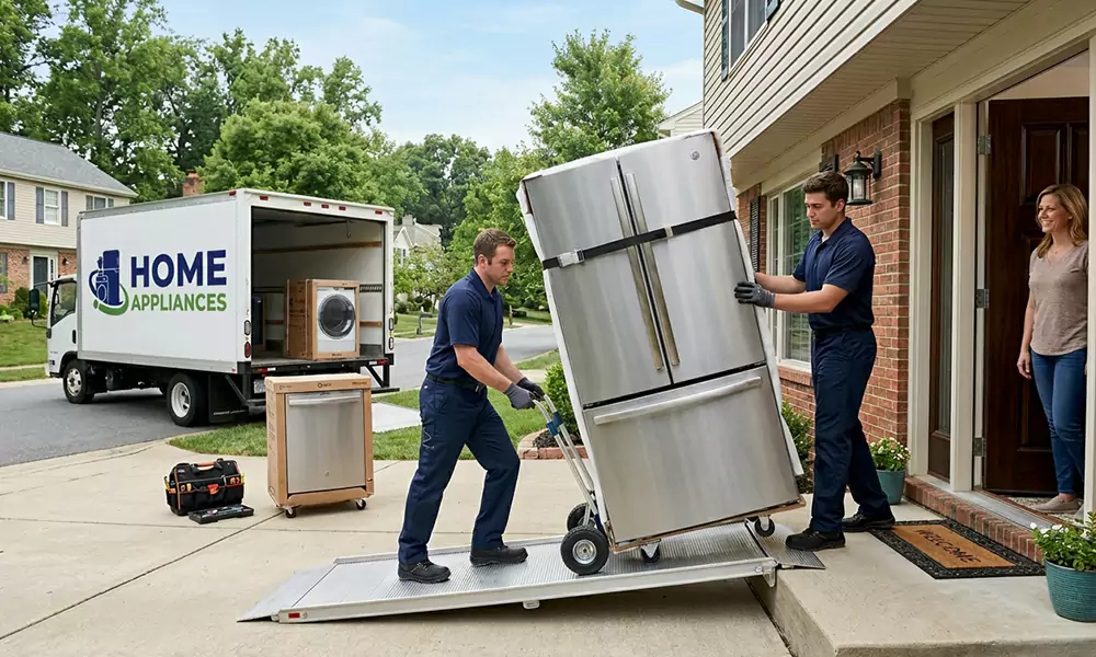 Appliance Delivery and Installation in South Boston, MA