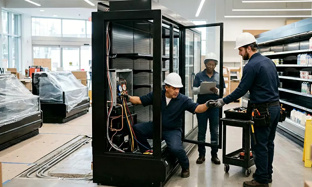 Commercial Refrigeration Installation in South Boston, MA