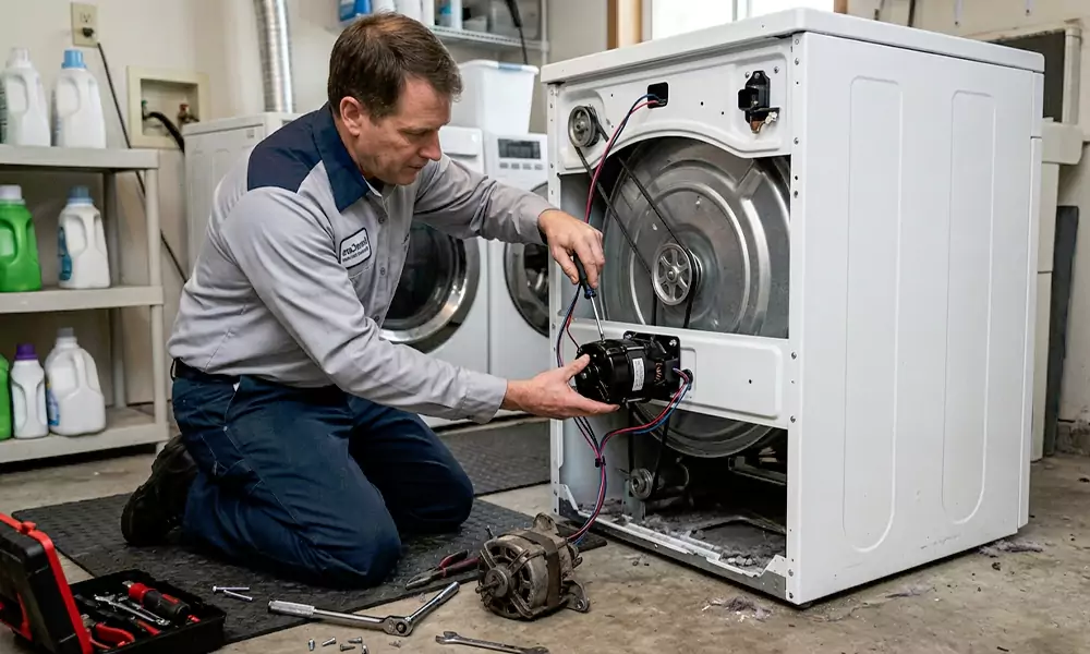 Dryer Motor Replacement in South Boston, MA