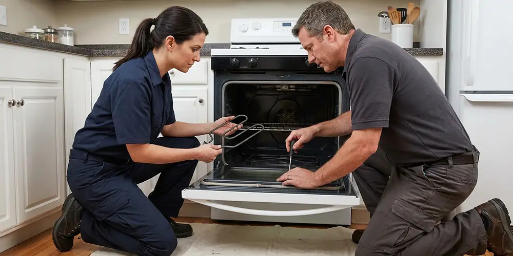 Oven Heating Element Replacement in South Boston, MA