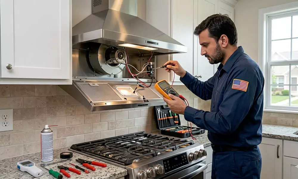 Range Hood Repair in South Boston, MA