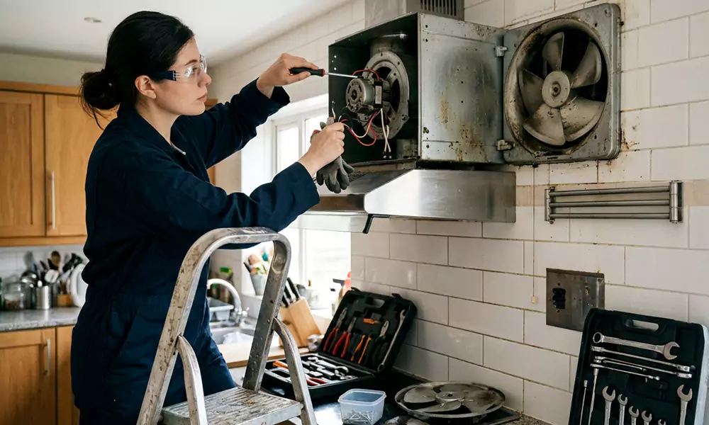 Vent Hood Installation in South Boston, MA