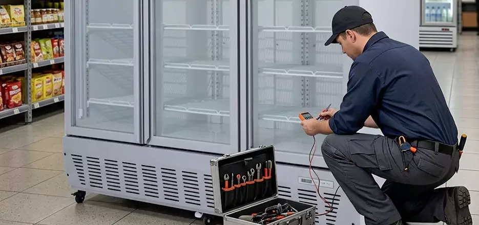 Commercial Refrigeration System Inspection in South Boston