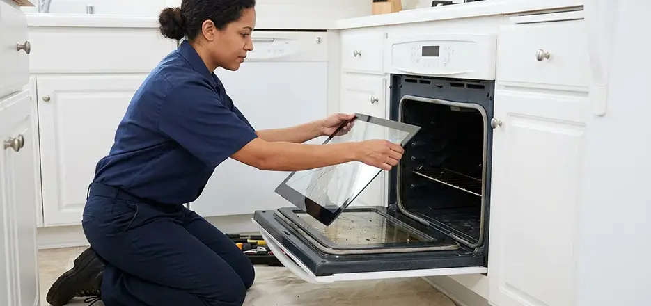 Range Oven Door Glass Replacement in South Boston