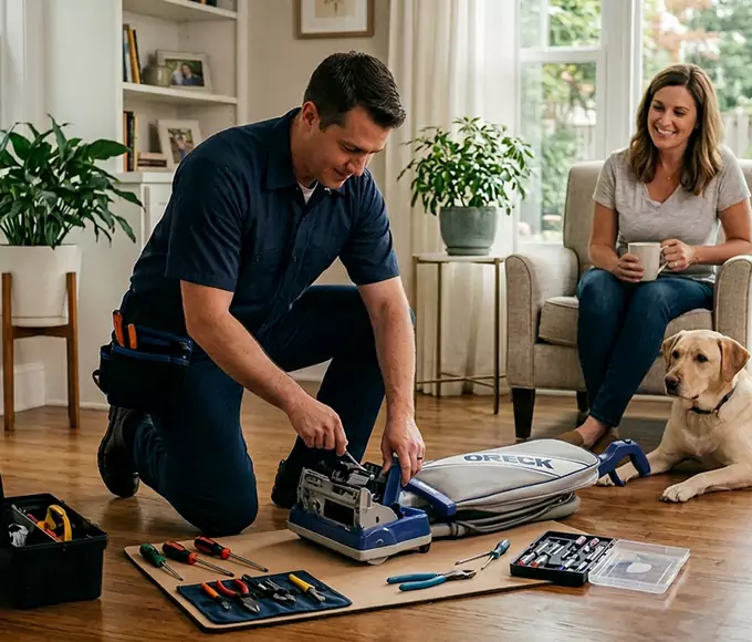 What Sets Our Oreck Service Apart in South Boston, MA?