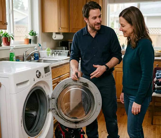 Why South Boston, MA Homeowners Choose South Boston Appliance Pro for Washer Door Seal Replacement?