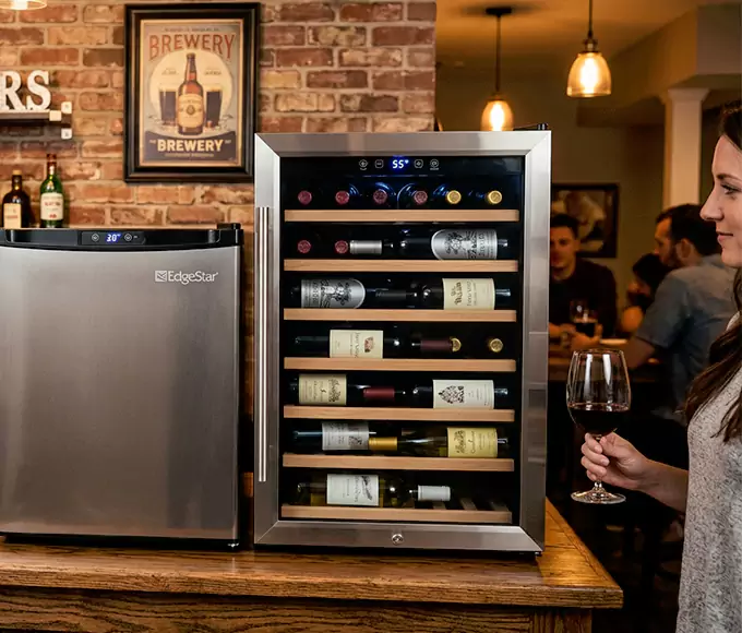 Why South Boston Homeowners Choose Us for Wine Fridge and Kegerator Setup?